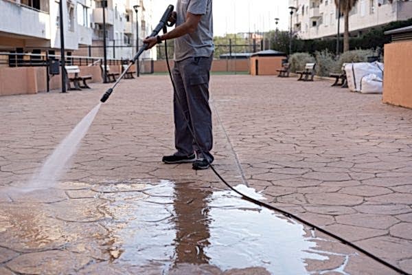 cómo limpiar suelo antideslizante